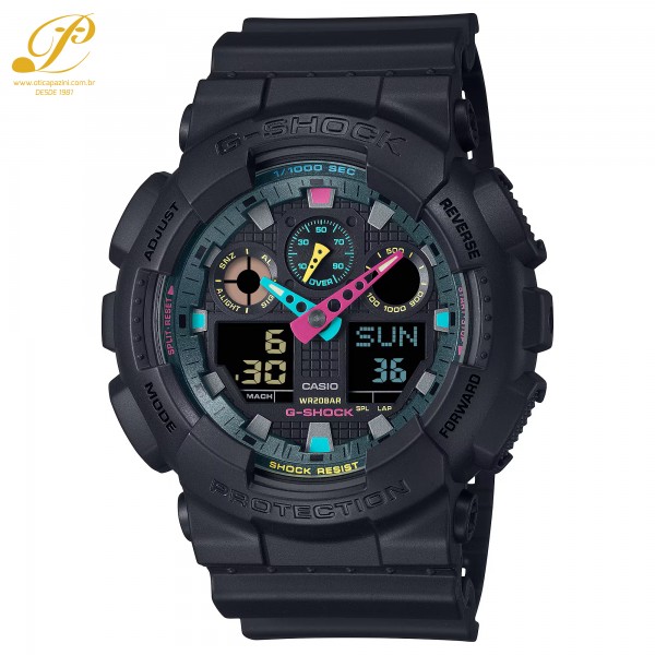 Relógio CASIO G-Shock Digital-Analógico GA-100MF-1ADR